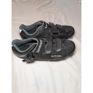 Tommaso Strada 200 Black Cycling Shoes Size 9/42